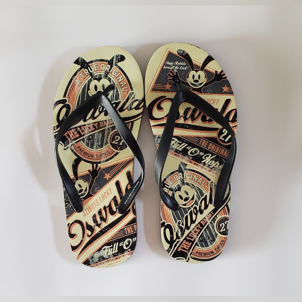 Disney Men's (Unisex) Flip Flop Sandal Size 8-9